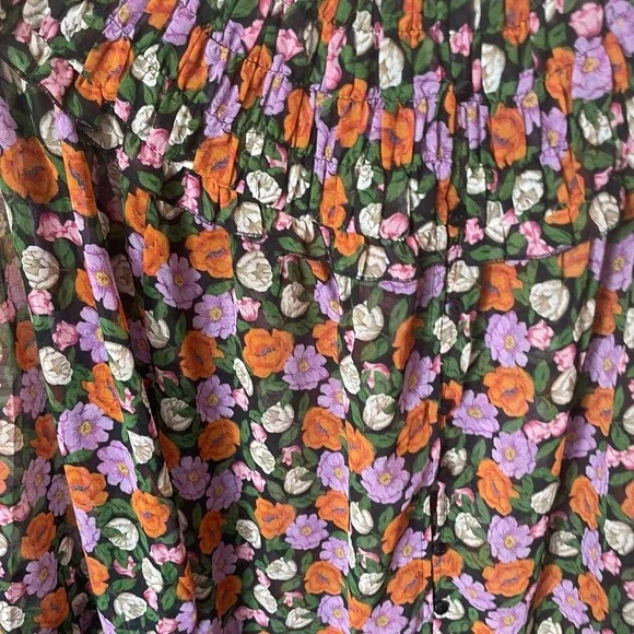 Ming Floral Blouse XXL - Picture 2 of 7